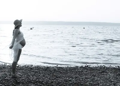 Maternity photoshoot on the Neusiedler See by Cathrin P