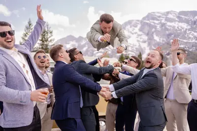 Wedding photoshoot in Salzburg by Jessica L
