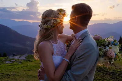 Wedding photoshoot in Salzburg by Jessica L