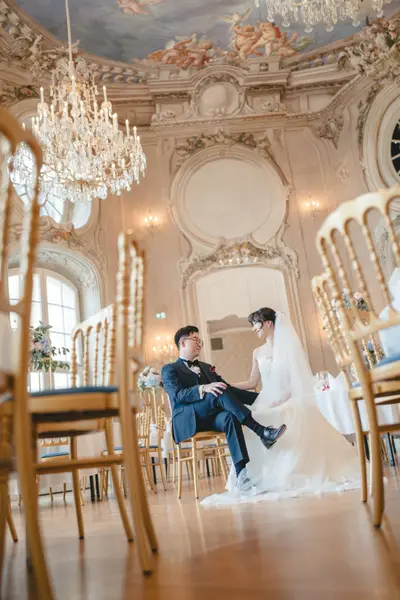 Wedding photoshoot in Vienna by Ian P