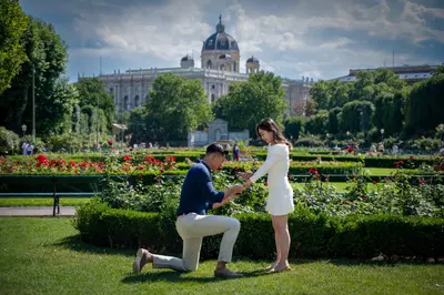 Proposal photoshoot in Vienna by Karla G