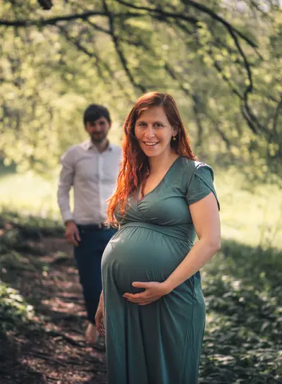 Maternity photoshoot in Salzburg by Lukas B