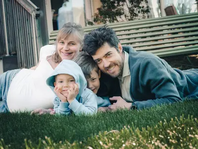 Family photoshoot by Lukas B
