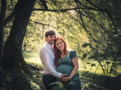 Maternity photoshoot in Salzburg by Lukas B