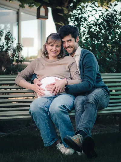 Maternity photoshoot in Salzburg by Lukas B