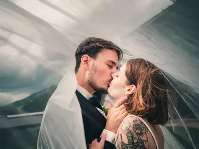 Wedding photoshoot in Kitzbühel by Lukas B