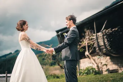 Wedding photoshoot in Kitzbühel by Lukas B