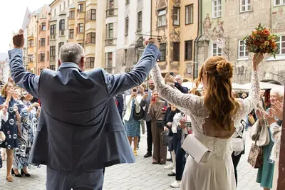 Wedding photoshoot in Innsbruck by Udo F