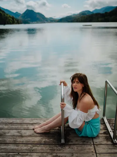 Solo Portrait photoshoot in Salzburg by Alisa P