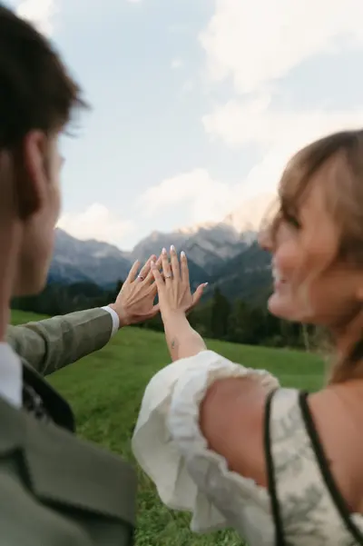 Elopement photoshoot in Zell am See by Dani H