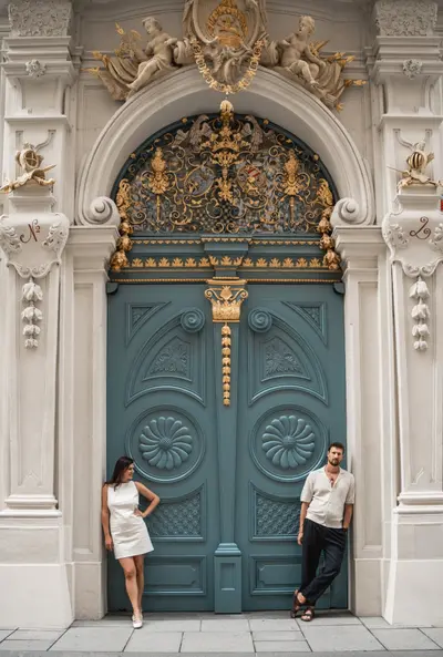 Elopement photoshoot in Vienna by Tatiana B
